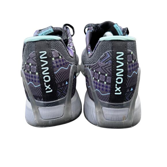 Reebok Nano X1 Lux Aztec Trainers Shoes Men's 11 Black Floatride Energy FZ1417 - Picture 3 of 11